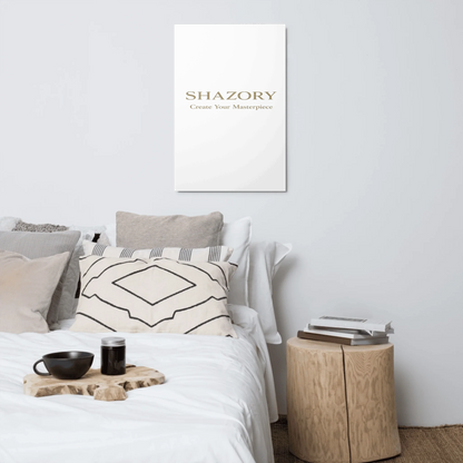 Shazory Custom Glossy Metal Print — 24x36 oversized wall feature