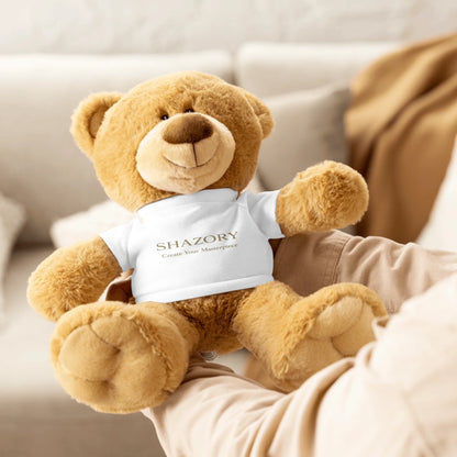 Shazory Custom Teddy Bear — sitting pose with full body view