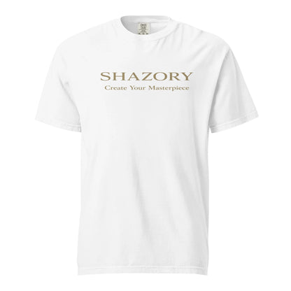 Shazory Custom Comfort Colors 1717 Tee — 100% ring-spun cotton texture