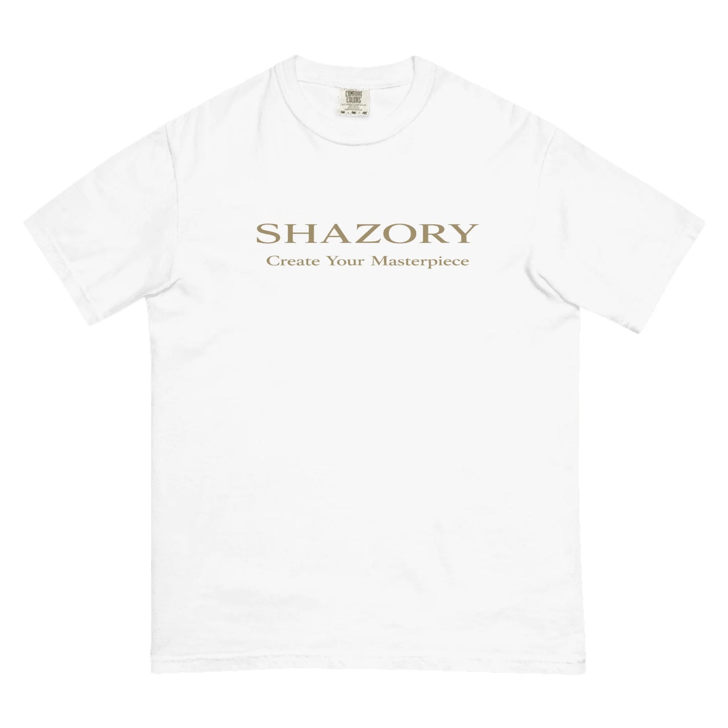 Shazory Custom Comfort Colors 1717 Tee — relaxed fit body view