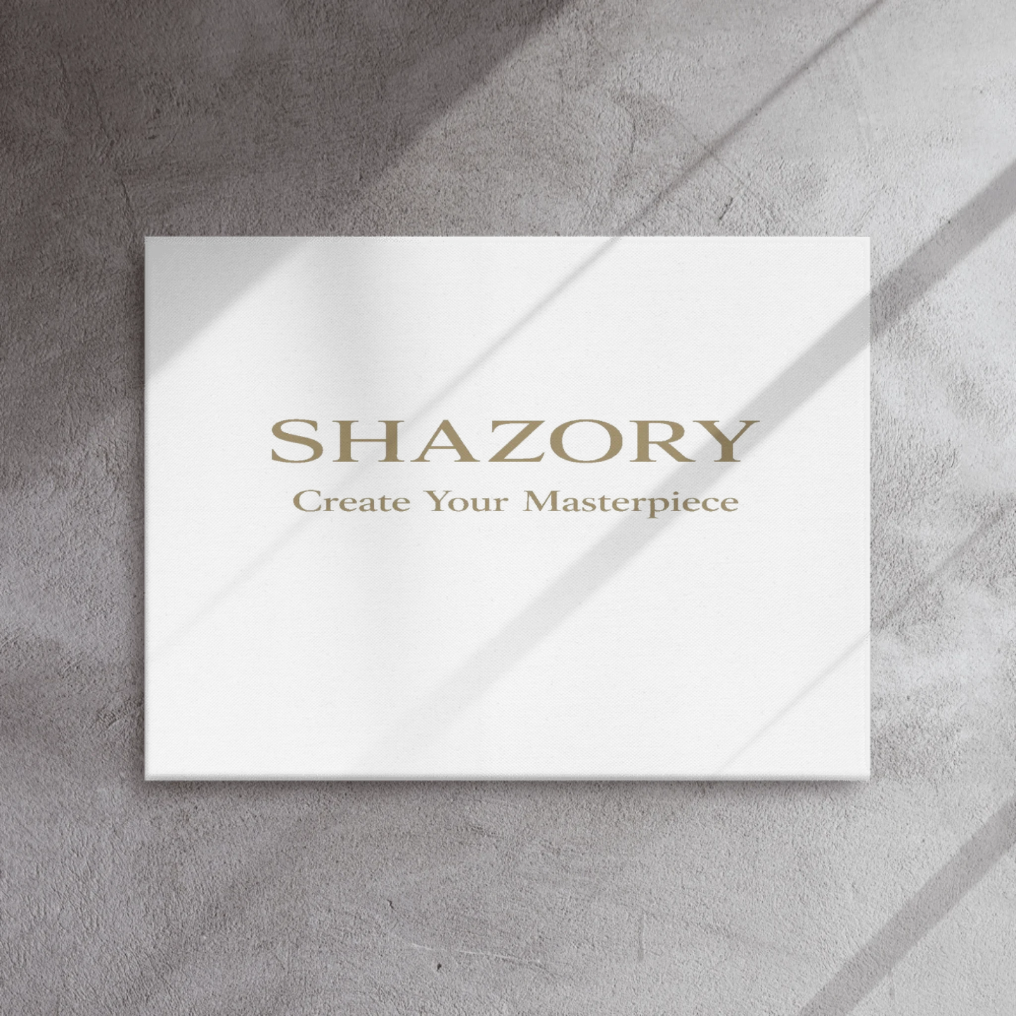 Shazory Custom Thin Canvas Wall Art — 18x24 inch large format wall
