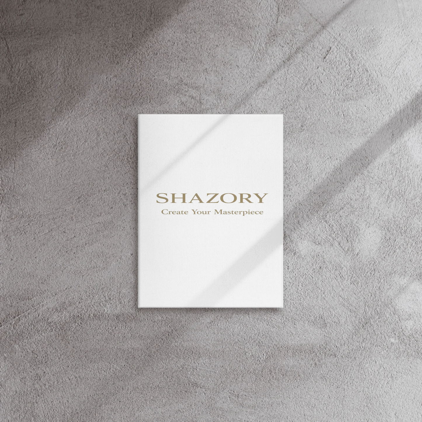 Shazory Custom Thin Canvas Wall Art — 8x10 inch compact display