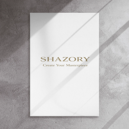 Shazory Custom Thin Canvas Wall Art — 16x16 inch wall presentation