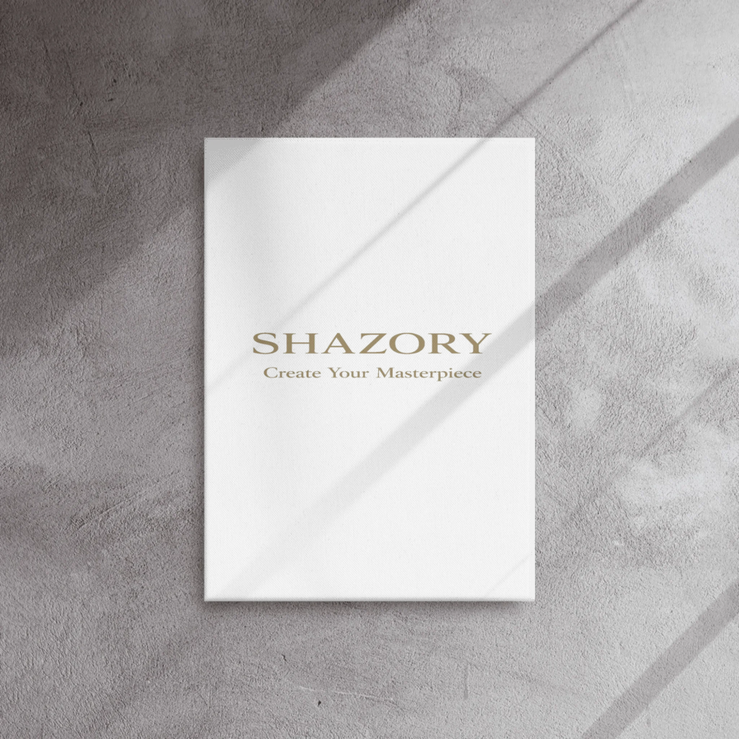 Shazory Custom Thin Canvas Wall Art — 24x32 large portrait