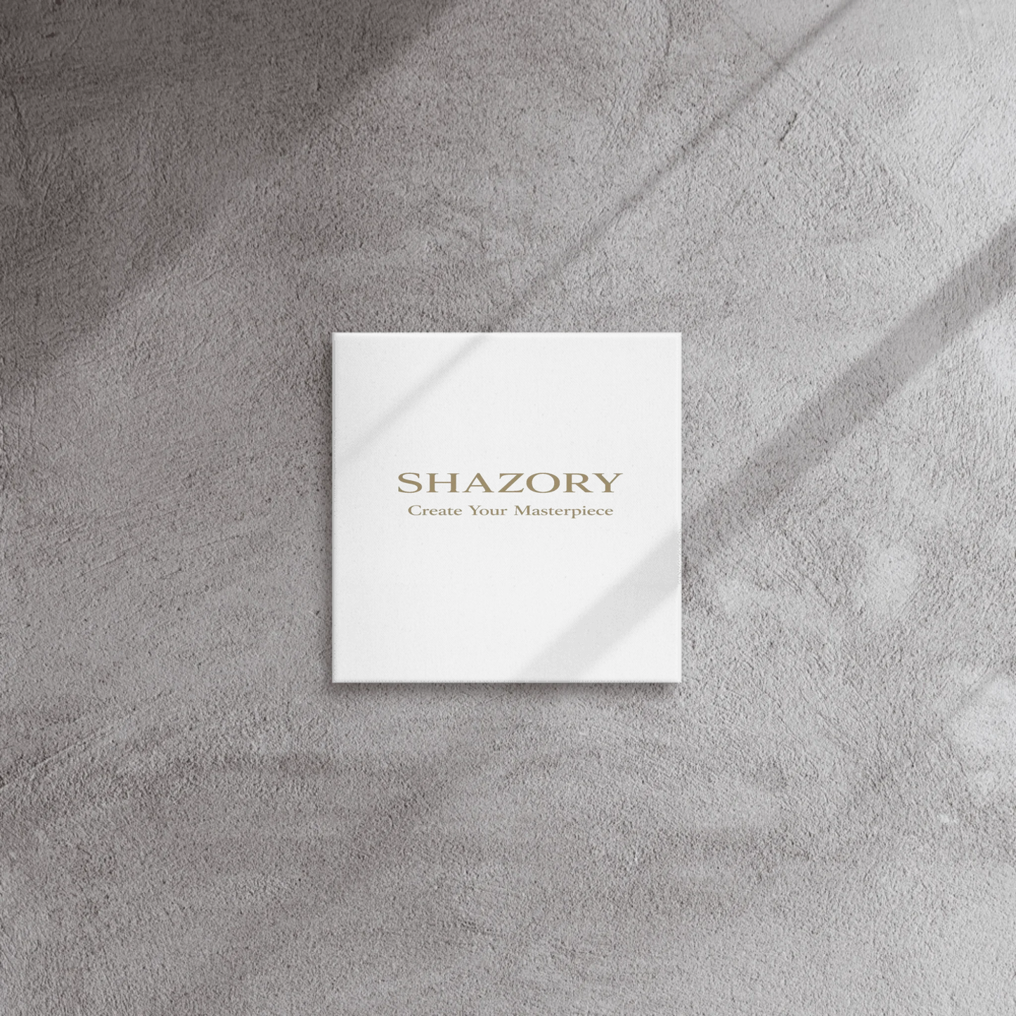 Shazory Custom Thin Canvas Wall Art — modern bedroom wall context