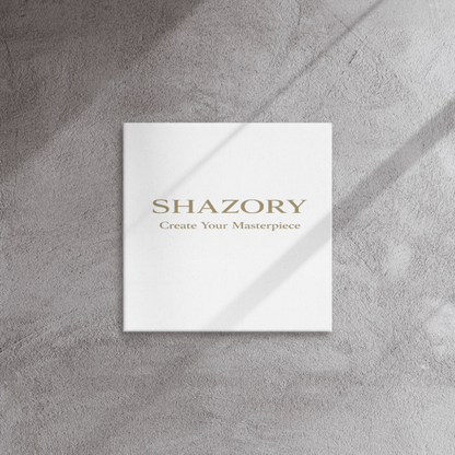Shazory Custom Thin Canvas Wall Art — made to order custom design