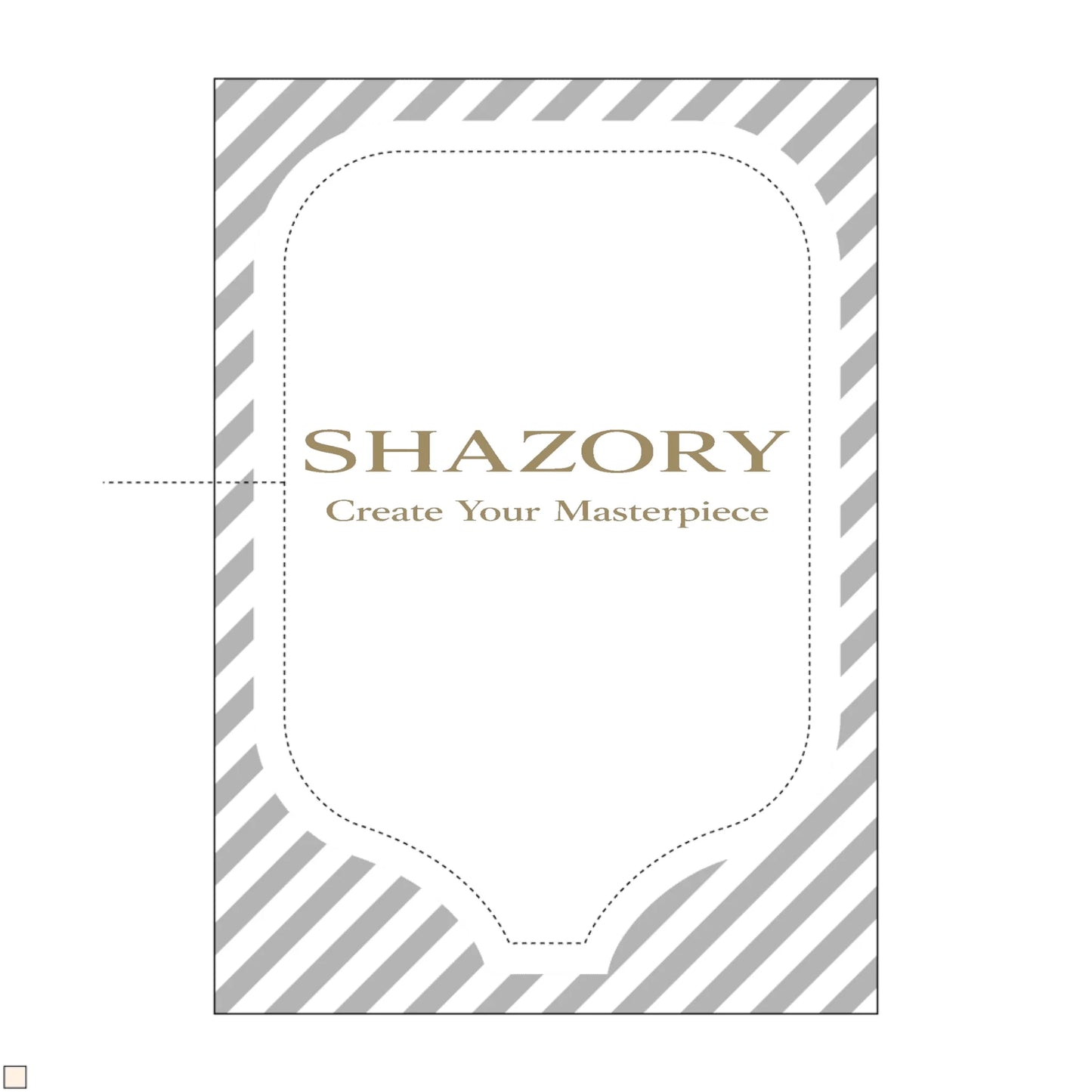 Shazory Custom Pickleball Paddle Set — paddle face design detail