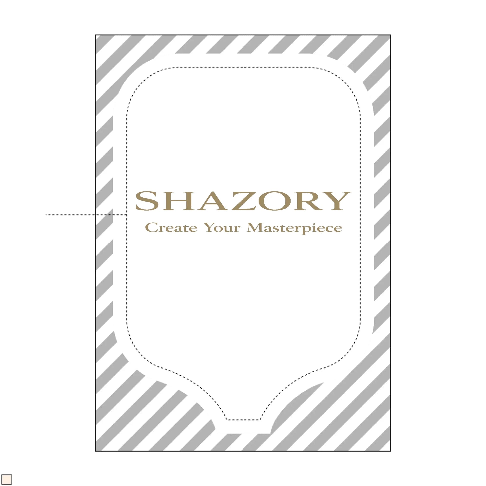 Shazory Custom Pickleball Paddle Set — paddle face design detail