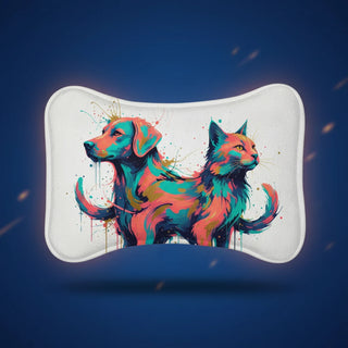 Shazory Personalized Pet Feeding Mat, customizable with your own photo, available at getshazory.com