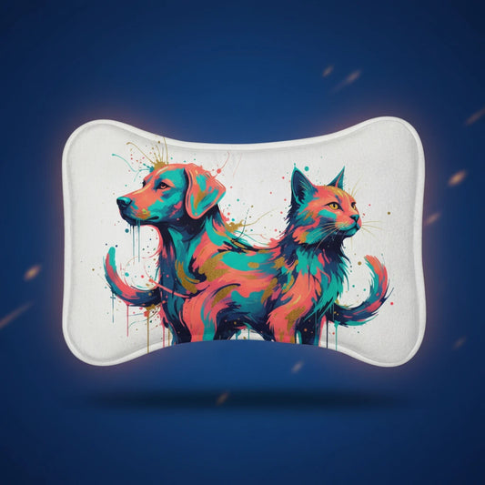 Shazory Personalized Pet Feeding Mat, customizable with your own photo, available at getshazory.com