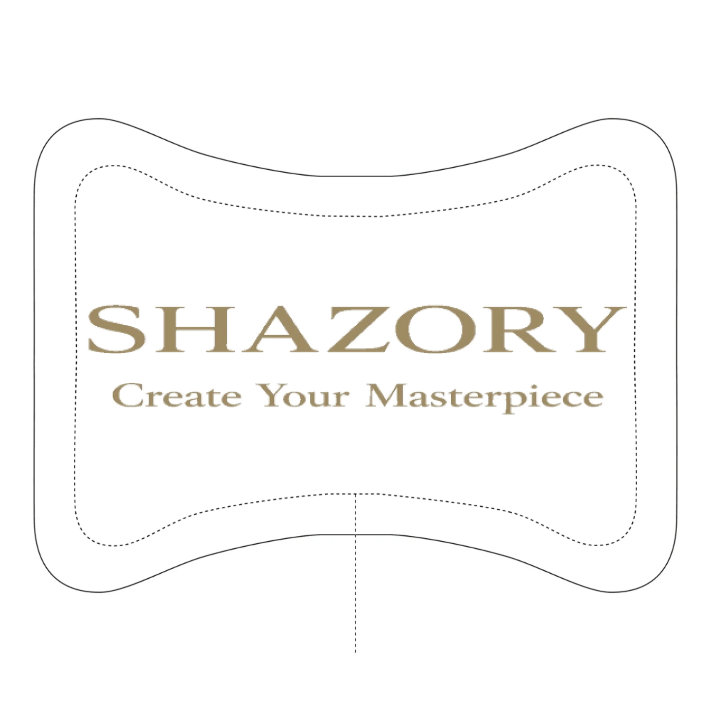 Shazory Custom Pet Feeding Mat — fish shape silhouette for cats