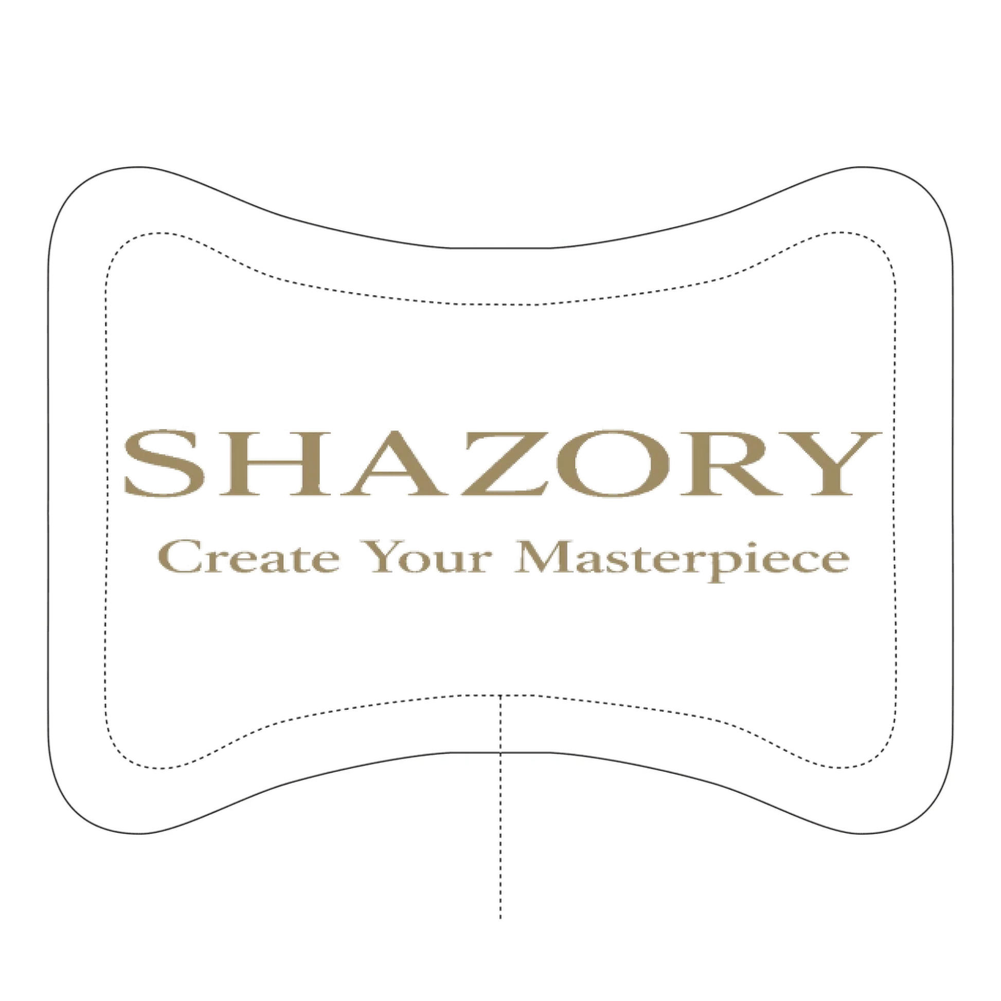 Shazory Custom Pet Feeding Mat — fish shape silhouette for cats