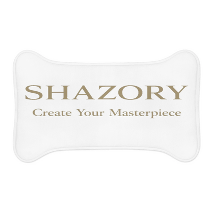 Shazory Custom Pet Feeding Mat — non-slip rubber backing detail