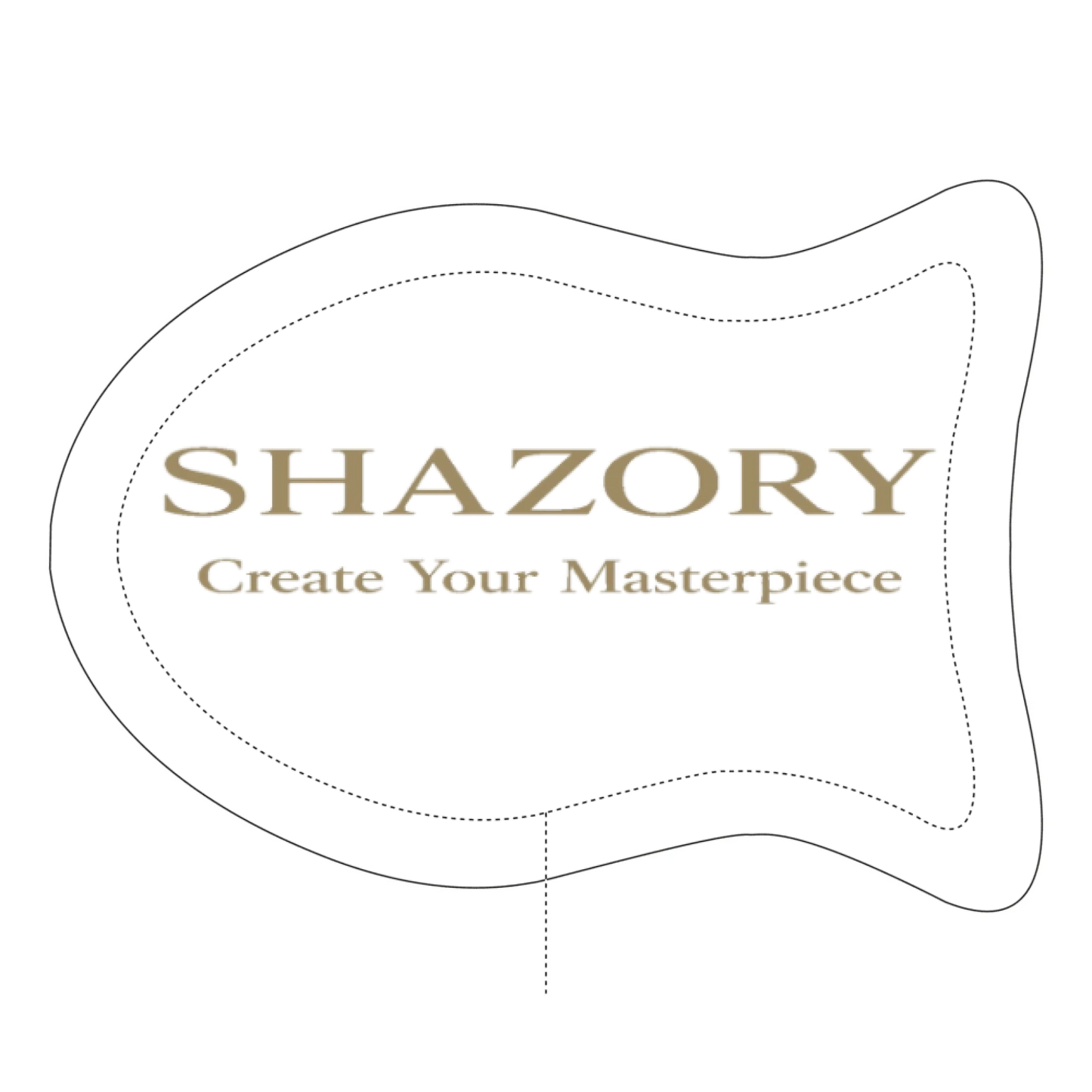 Shazory Custom Pet Feeding Mat — small and large size comparison