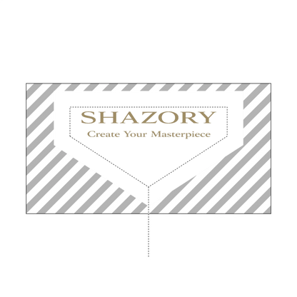 Shazory Custom Pet Bandana Collar — reversible flip side showing second print design