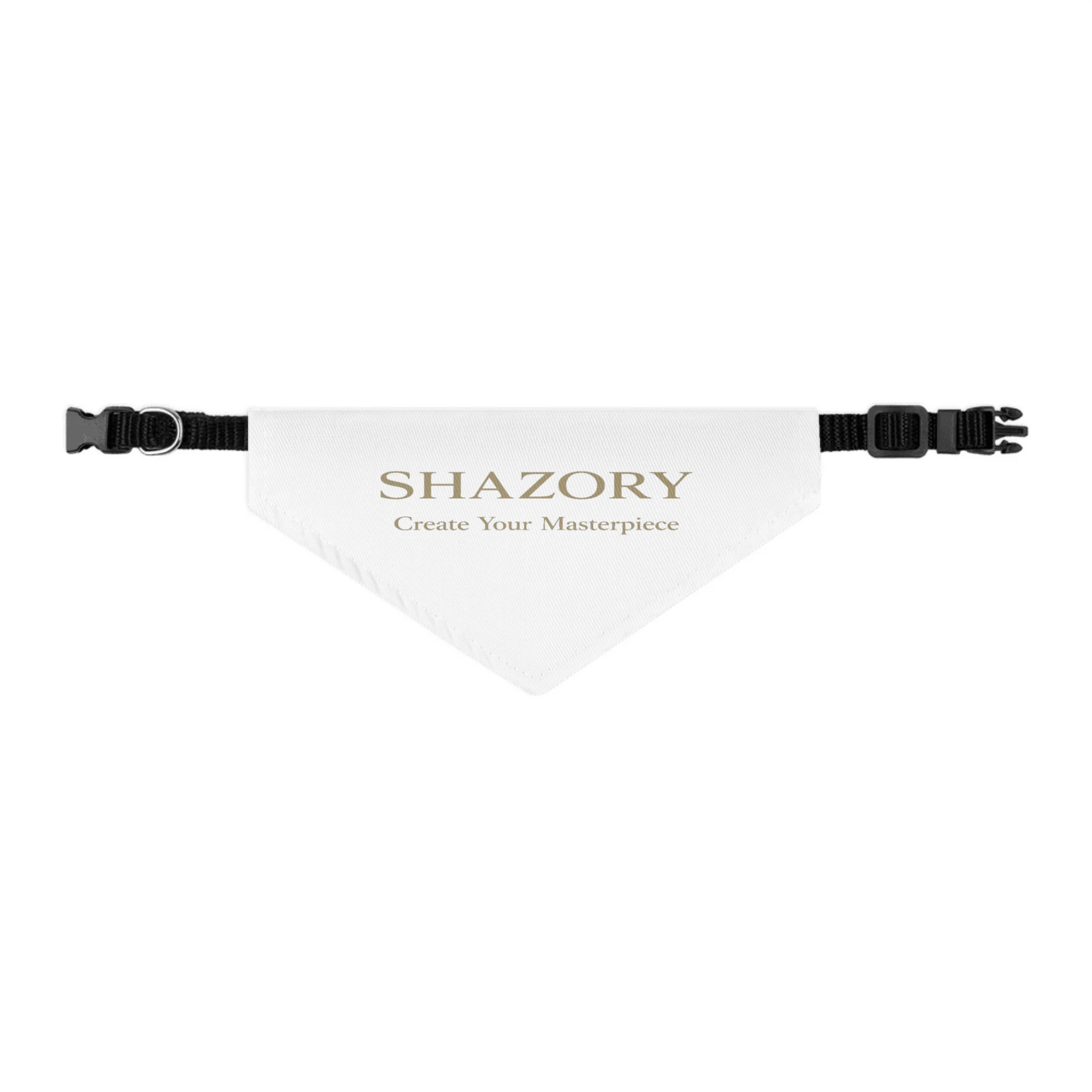 Shazory Custom Pet Bandana Collar — size range from small to extra large
