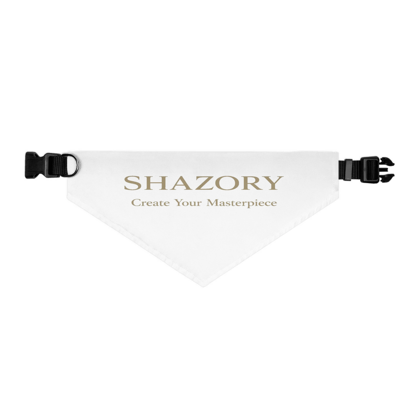 Shazory Custom Pet Bandana Collar — made to order with all-over sublimation print