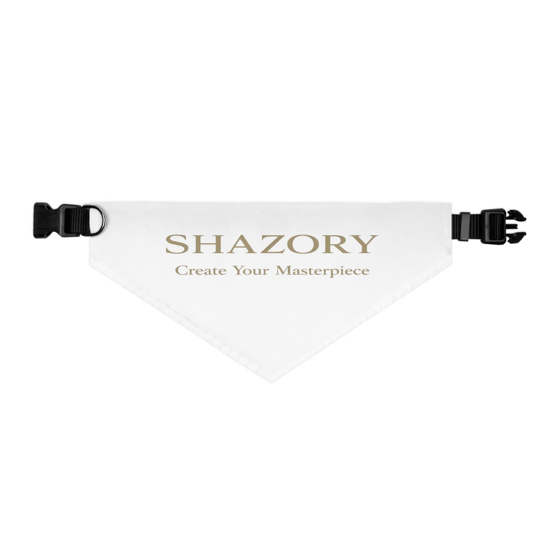 Shazory Custom Pet Bandana Collar — made to order with all-over sublimation print