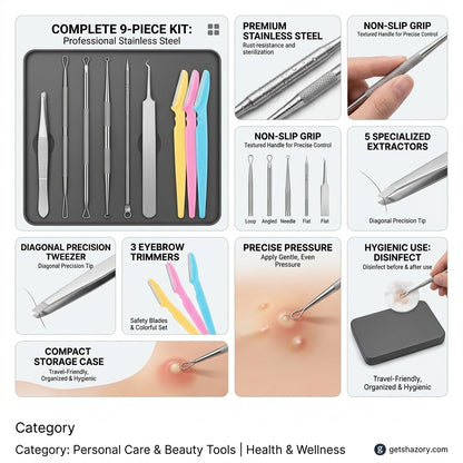 Shazory blackhead remover full set overview