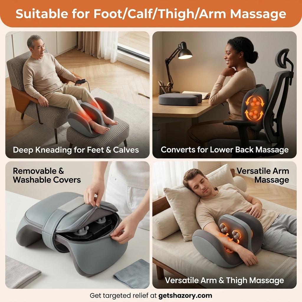 Shazory foot massager controller close-up