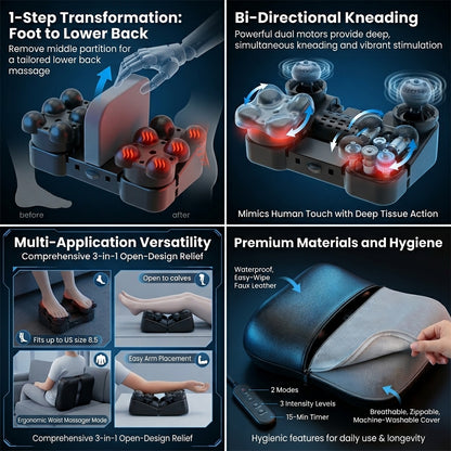 Shazory foot massager full product showcase