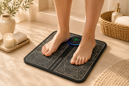 Shazory Rechargeable EMS Foot Massage Pad, available at getshazory.com