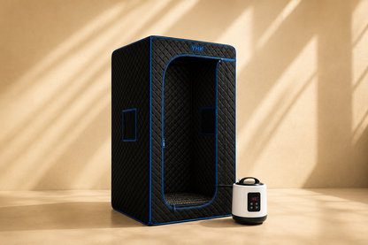 Shazory Portable Home Steam Sauna Tent with Chair, available at getshazory.com