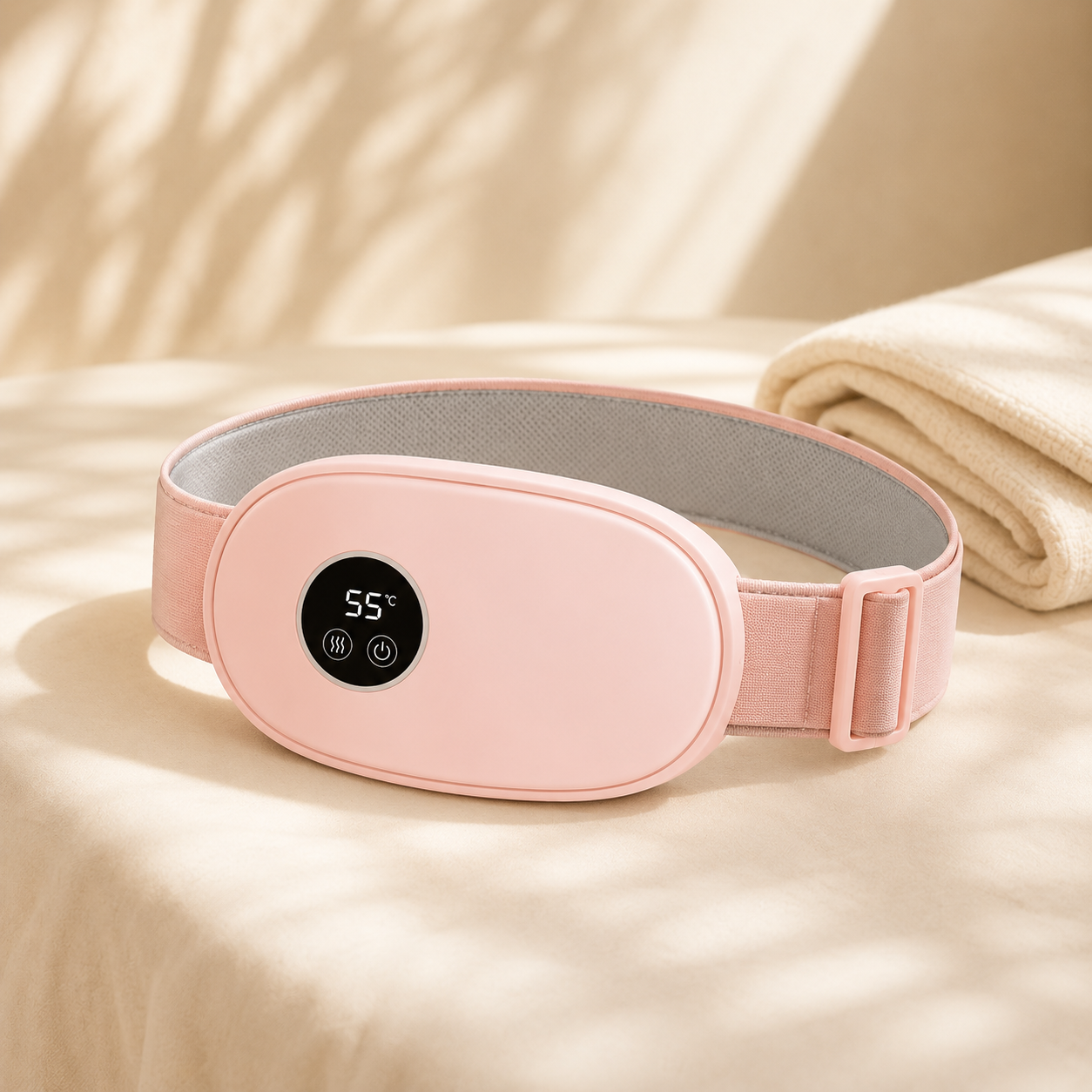 Shazory Wearable Heating Pad for Period Comfort, available at getshazory.com