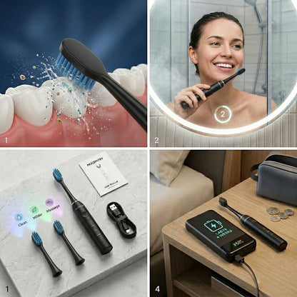 Shazory sonic toothbrush USB charging detail