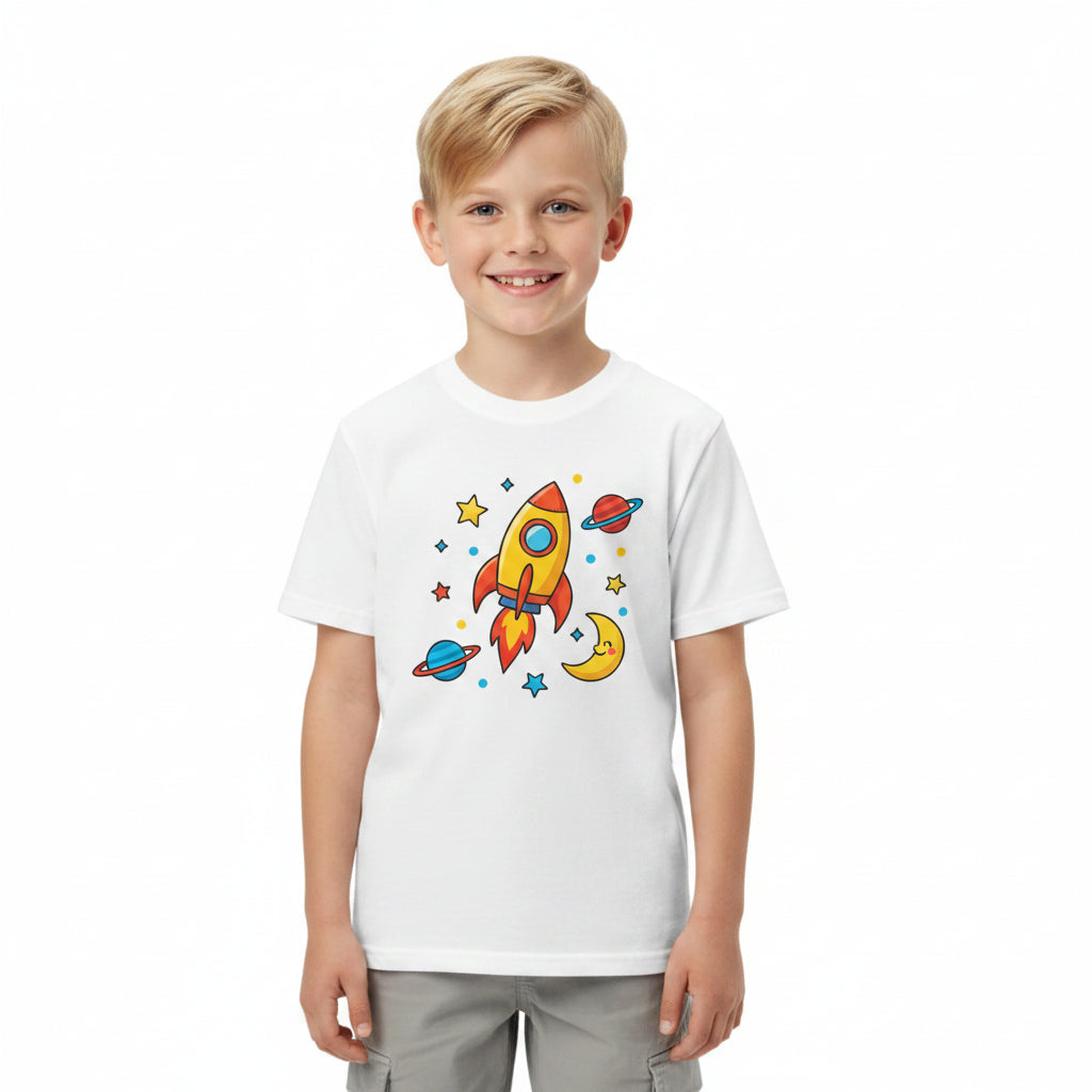 Custom Comfort Colors 1717 heavyweight tee featuring a personalized printed design on a pure white background.