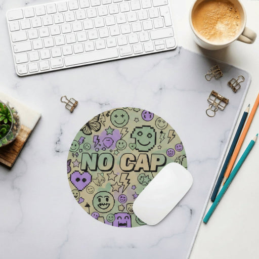 Custom Photo Mouse Pad — Round | Shazory