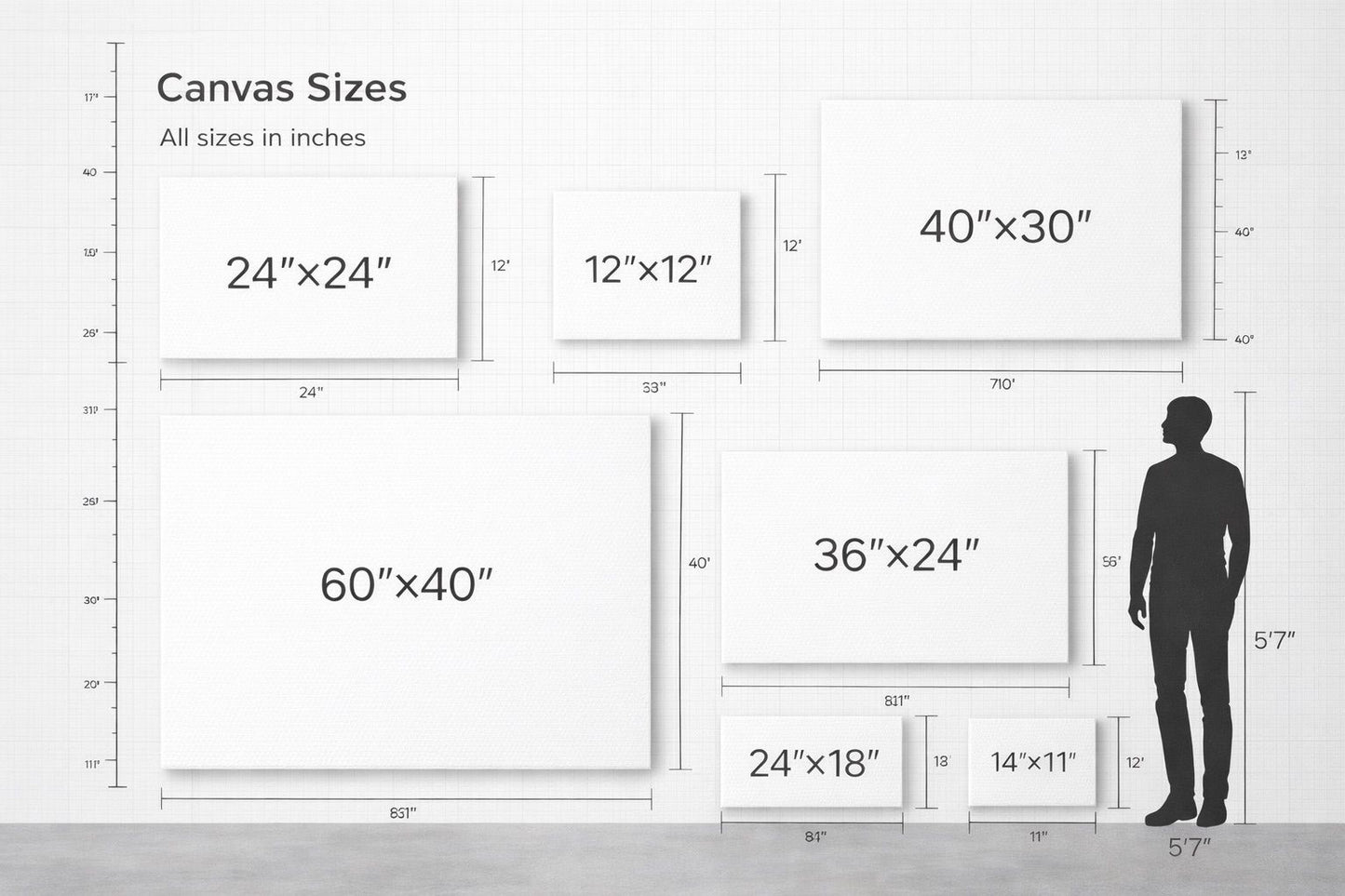 Shazory Custom Premium Gallery-Wrapped Canvas | Personalized Fine Art