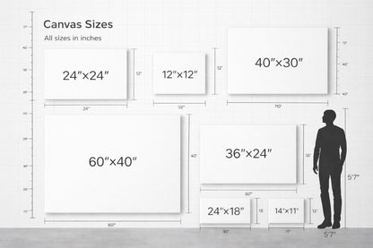 Shazory Custom Premium Gallery-Wrapped Canvas | Personalized Fine Art