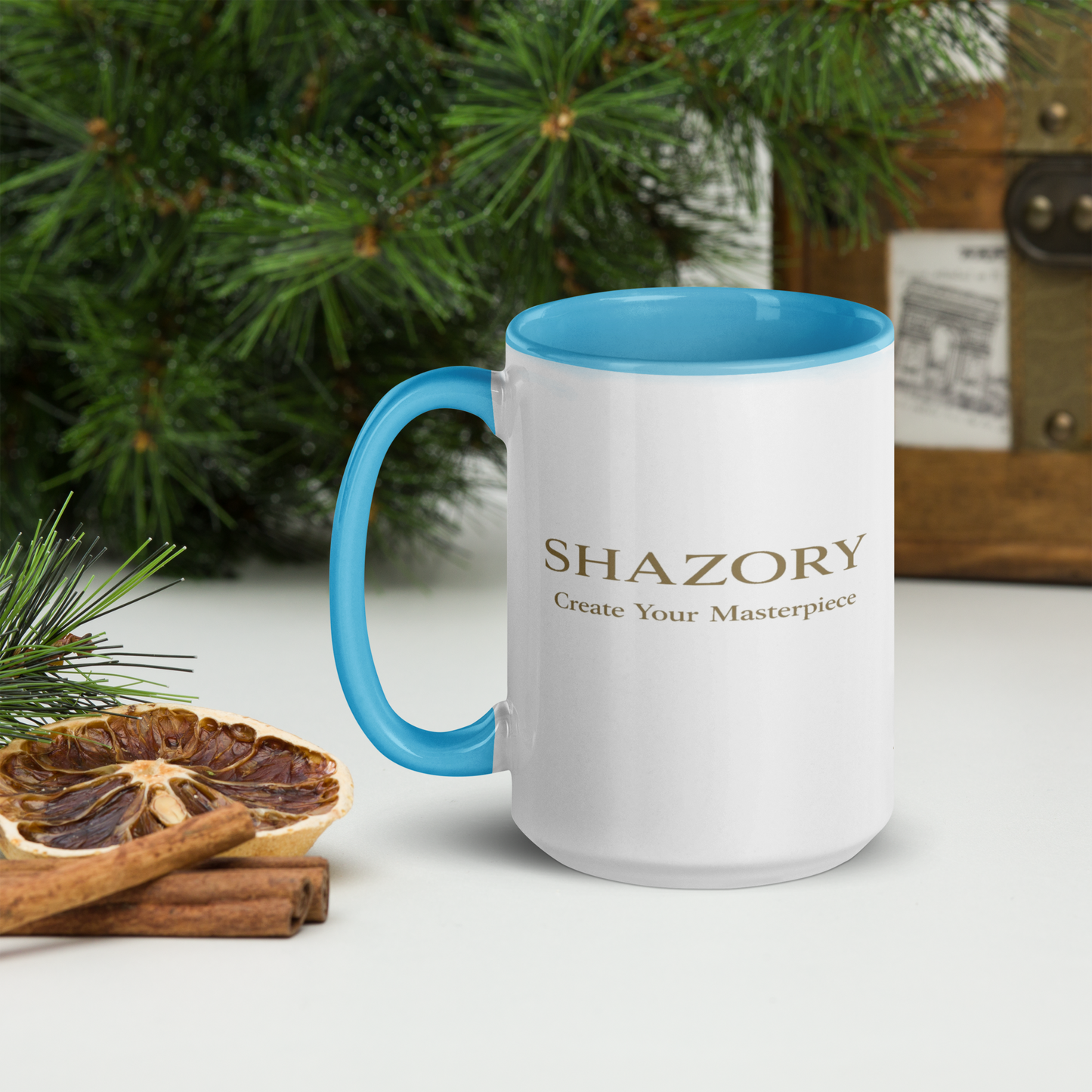 Custom Photo Mug — Color Inside, 11oz Ceramic | Shazory