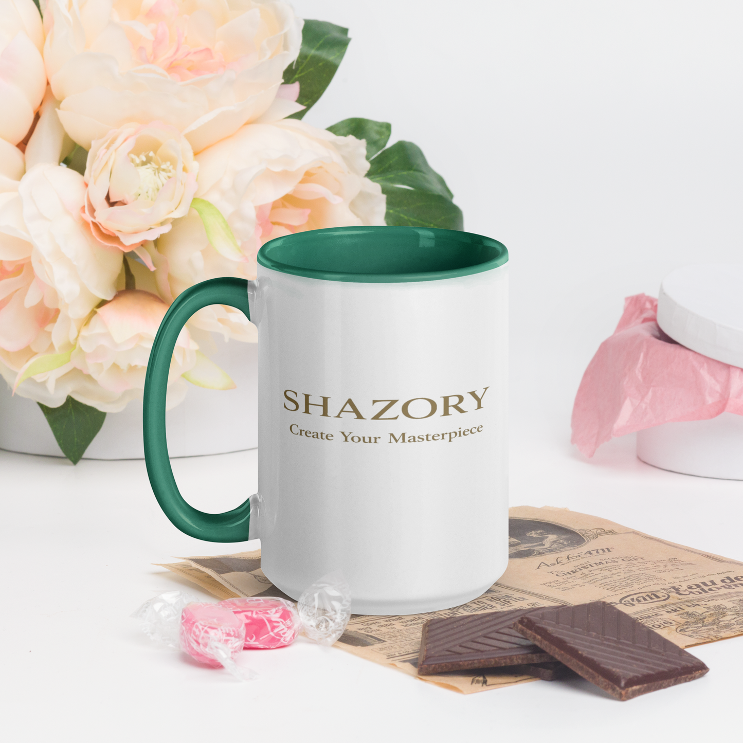 Custom Photo Mug — Color Inside, 11oz Ceramic | Shazory