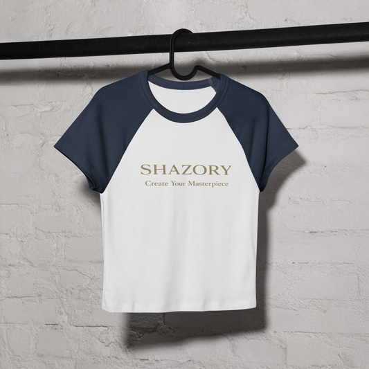 Front view of personalized fitted baby tee — baby tee for everyday use